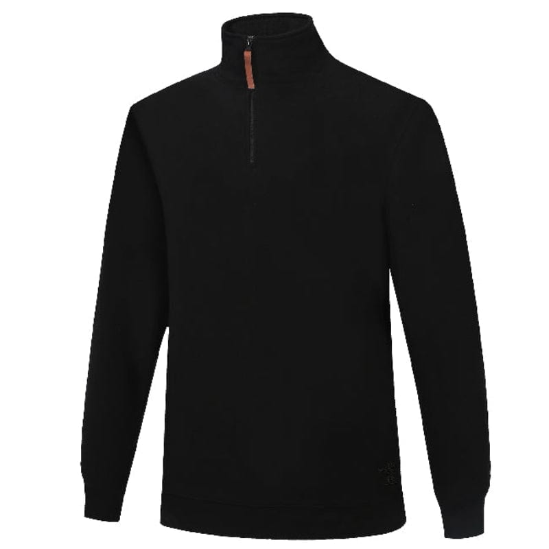 Pilbara Mens Jumpers, Jackets & Vests XS / Black Pilbara Jumper Mens Classic 1/4 Zip (RMPC045)
