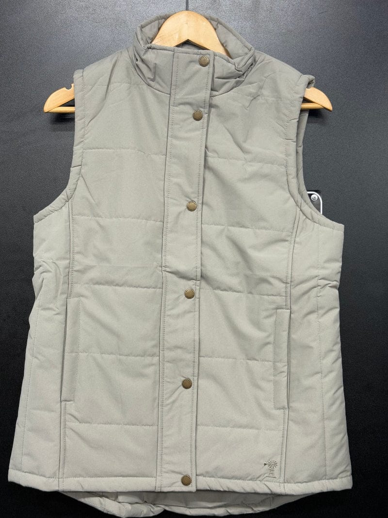 Pilbara Womens Jumpers, Jackets & Vests 06 / Cement Pilbara Vest Womens