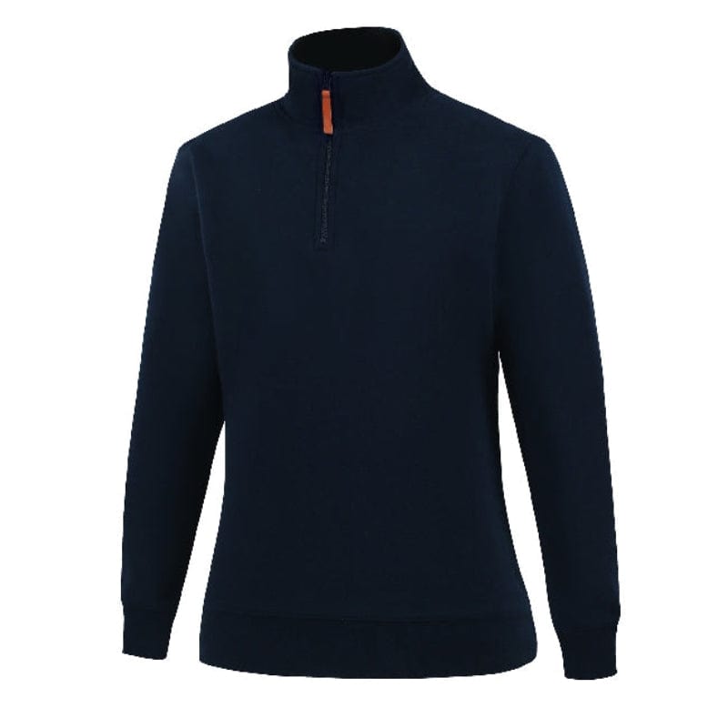 Pilbara Womens Jumpers, Jackets & Vests 06 / Navy Pilbara Jumper Womens 1/4 Zip Fleece