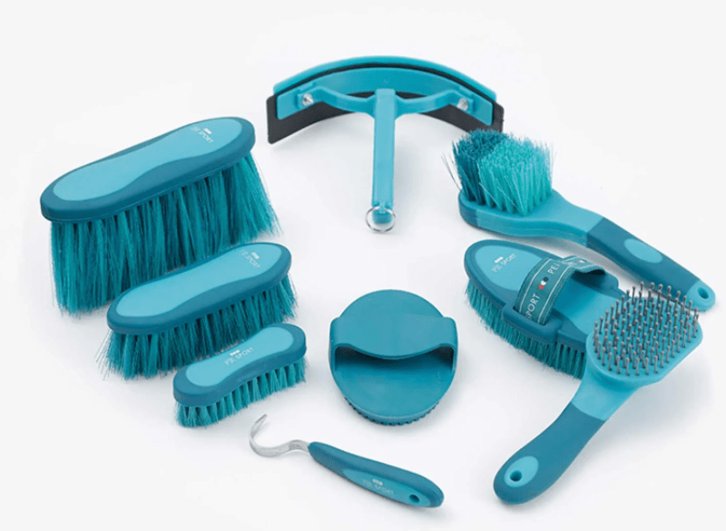 Premier Equine Grooming Peacock Premier Equine Soft Touch Grooming Kit