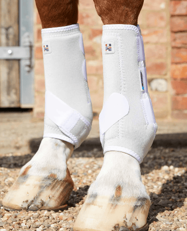 Premier Equine Horse Boots - Bandages L / White Premier Equine Air Tech Sports Medicine Boots