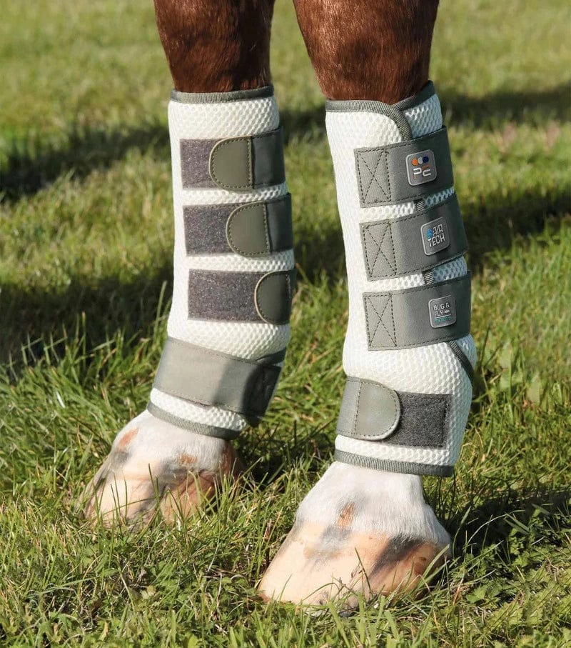 Premier Equine Horse Boots & Bandages Large / White Premier Equine Pro Tech Bug & Fly Boots (1037)