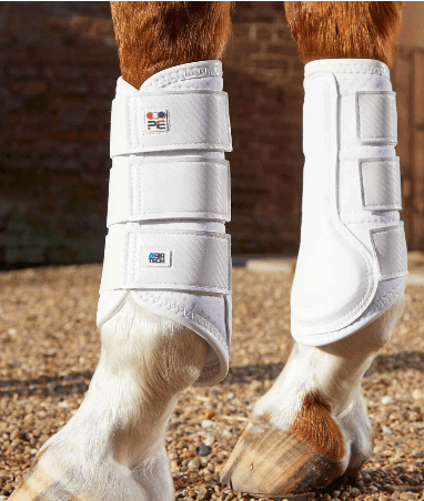 Premier Equine Horse Boots & Bandages S / White Premier Equine Carbon Air Tech Brushing Boots (1026)