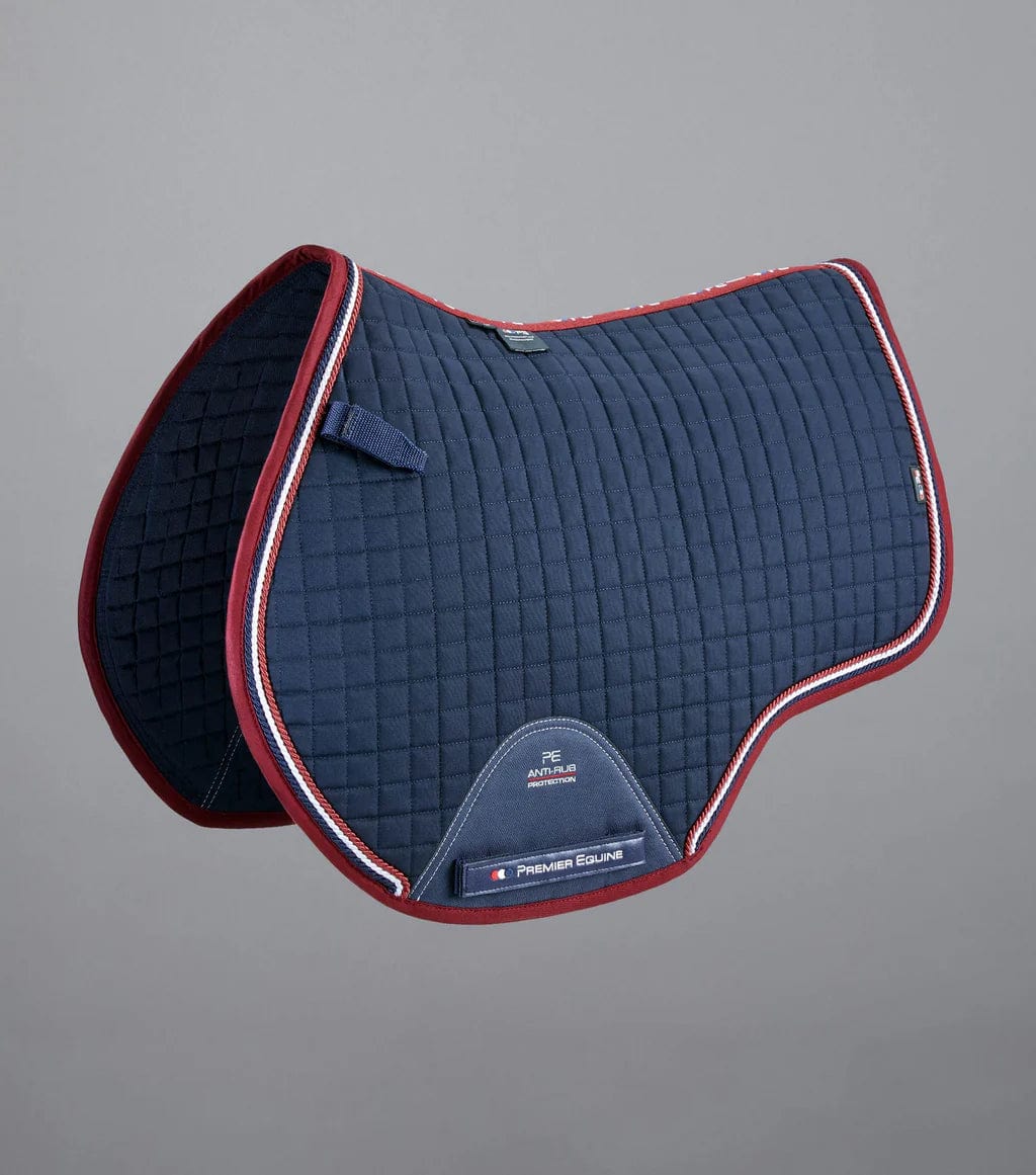Premier Equine Saddle Pads English Full / Navy Premier Equine Saddle Pad Close Contact Jump (3022)