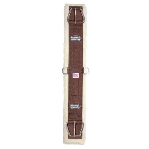 Professional Choice Girths 28 / Brown Equissential Fleece Cinch