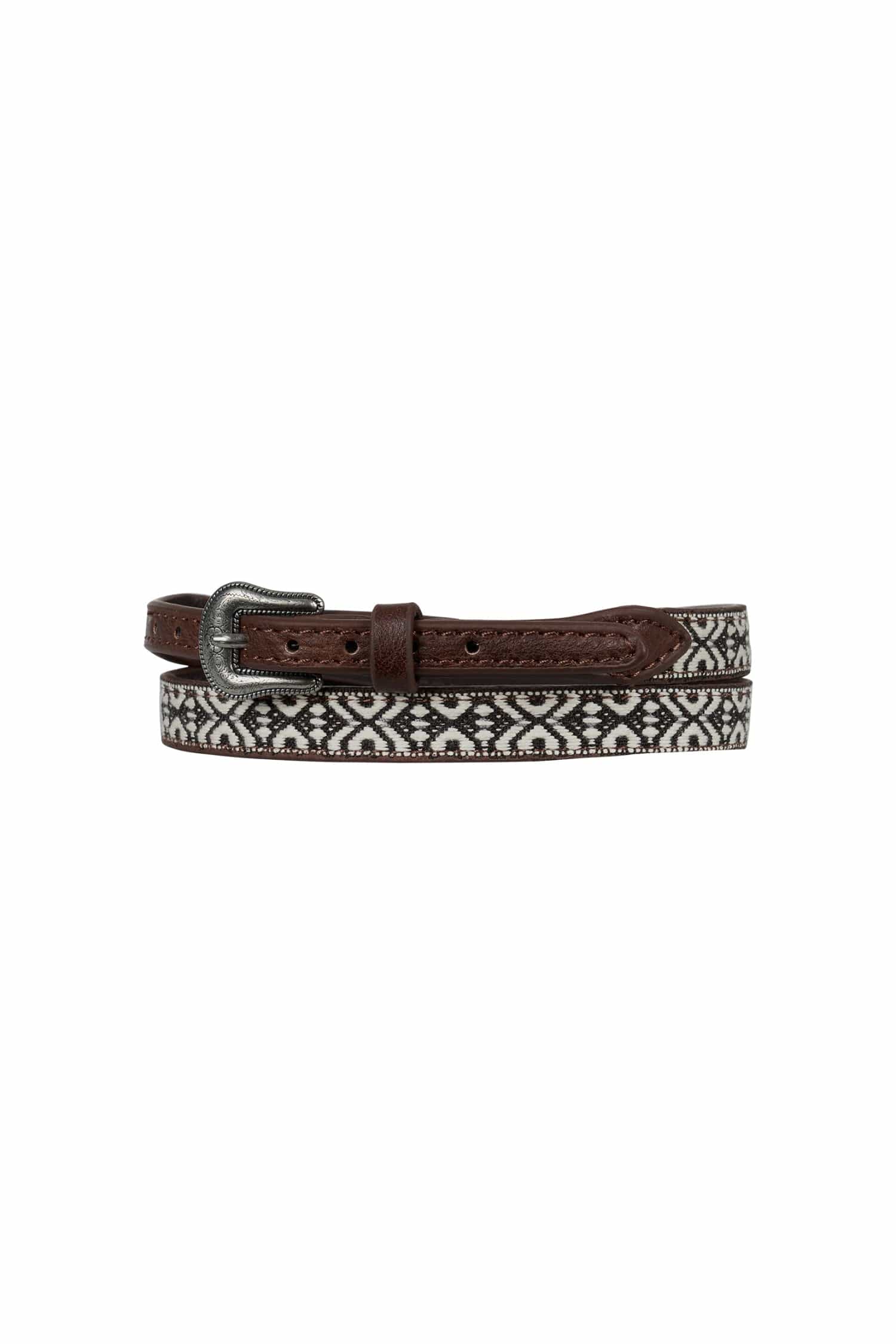 Pure Western Hat Accessories Dark Tan Pure Western Hat Band Reid