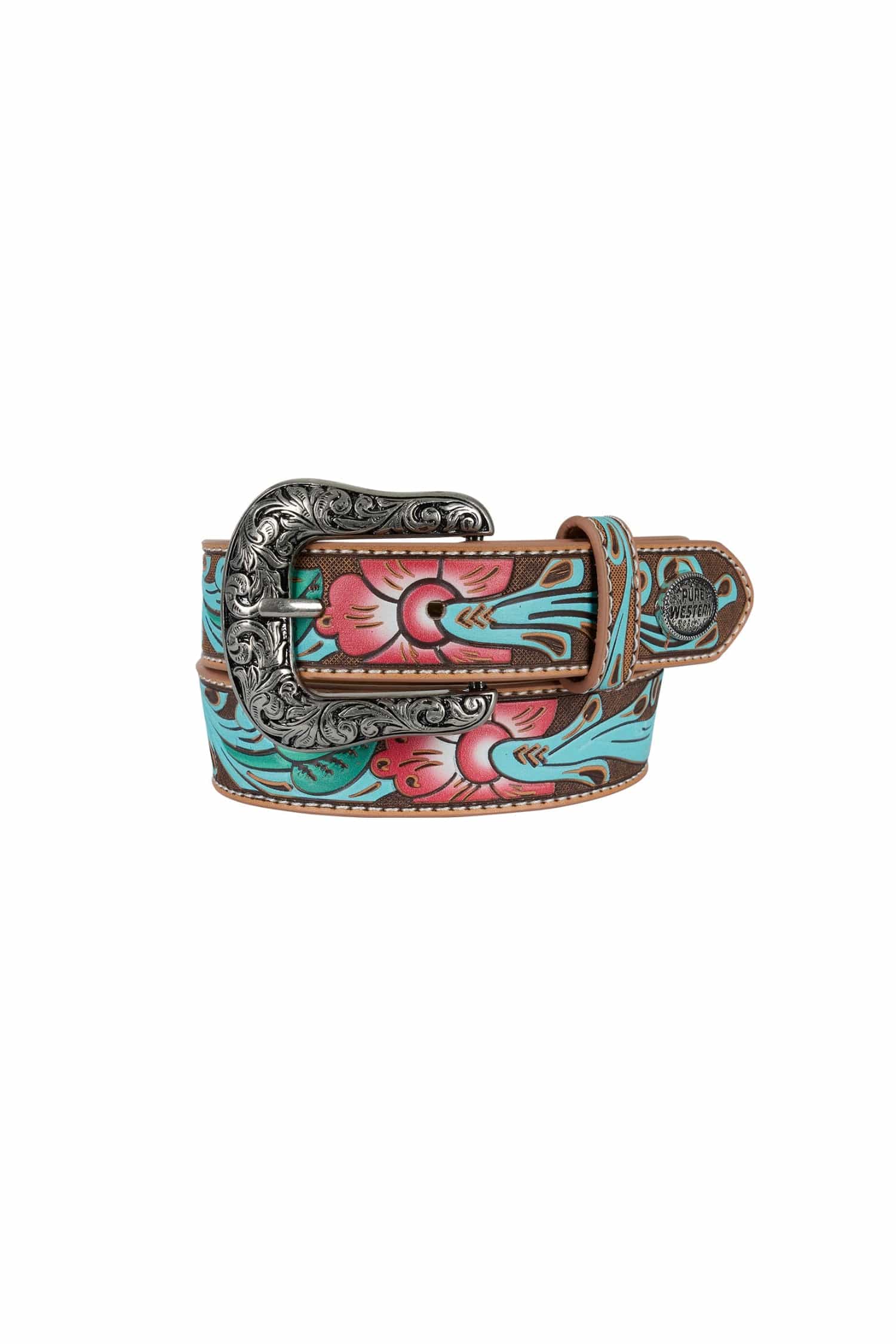 Pure Western Kids Belts XS / Multi Pure Western Belt Girls Taliah