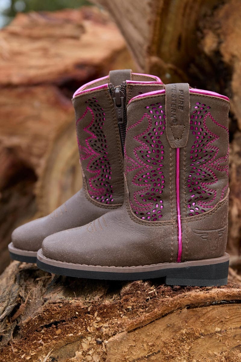 Pure Western Kids Boots & Shoes Pure Western Boots Toddler Abby