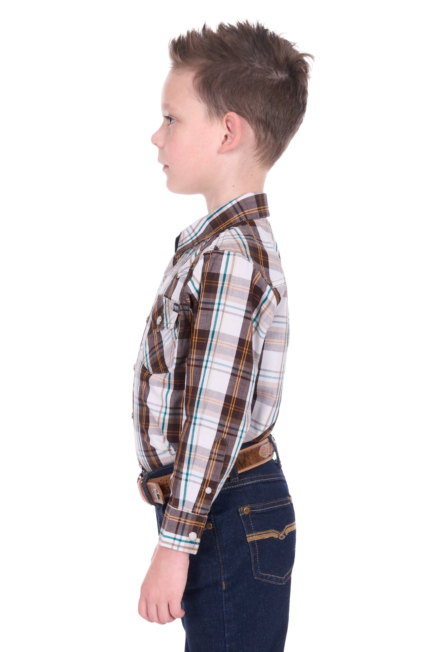 Pure Western Kids Shirts Pure Western Shirt Boys Roger
