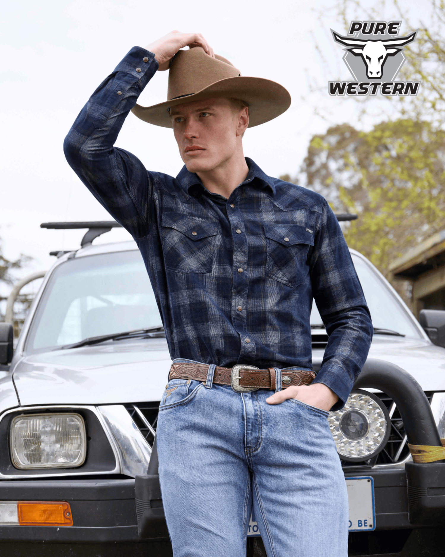 Pure Western Mens Belts Pure Western Belt Mens Bowen