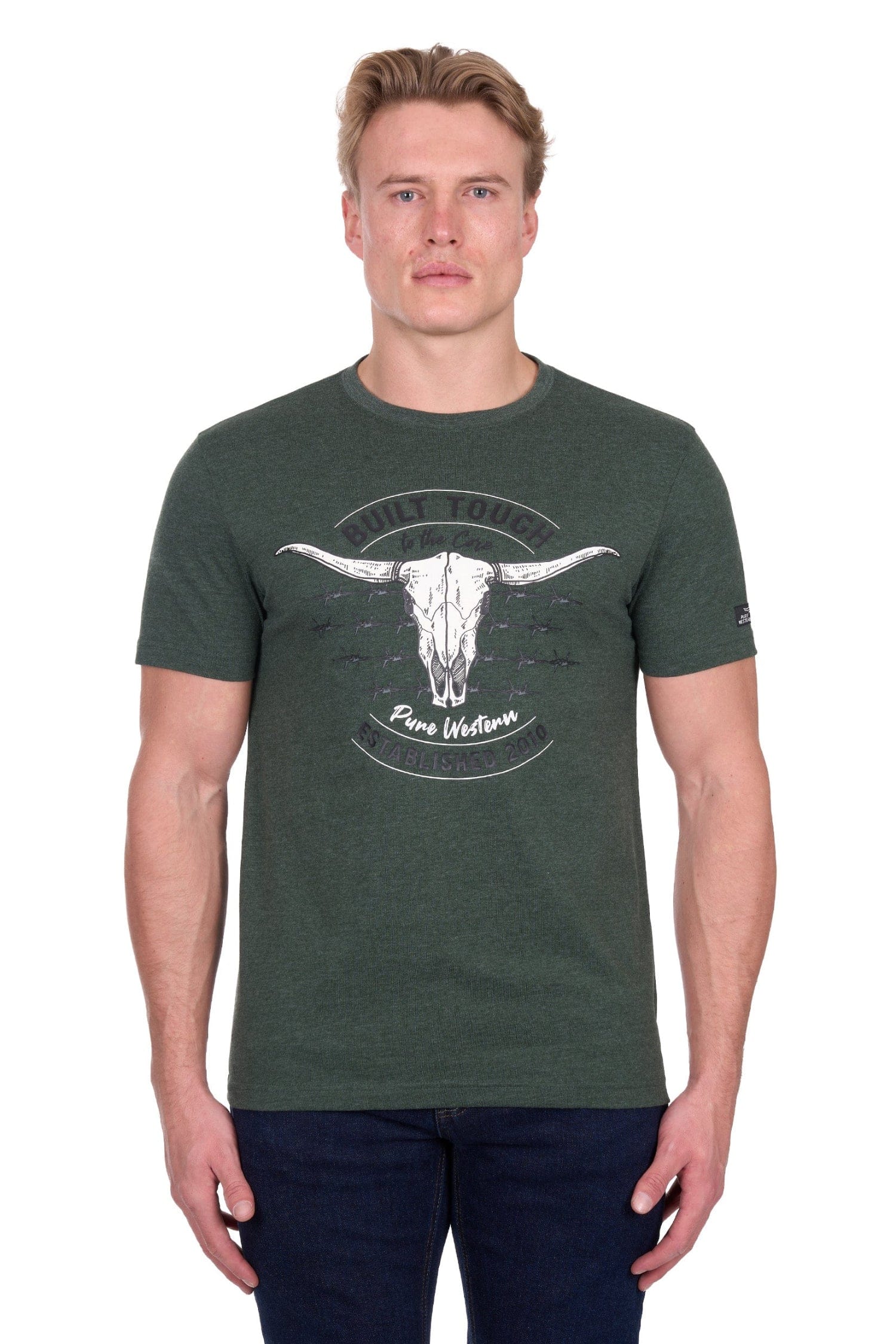 Pure Western Mens Shirts Pure Western Tee Mens Frank