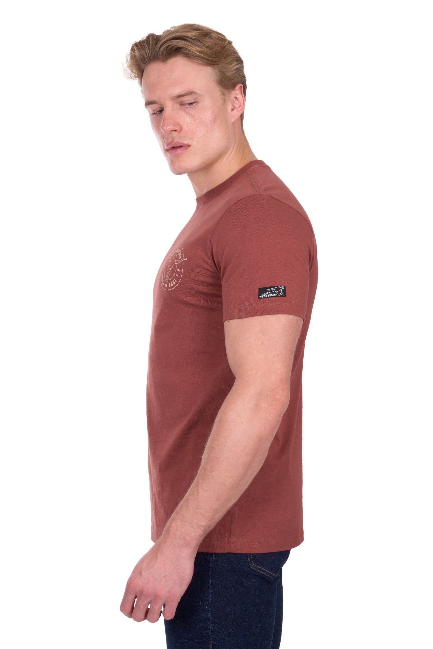 Pure Western Mens Shirts Pure Western Tee Mens Walker