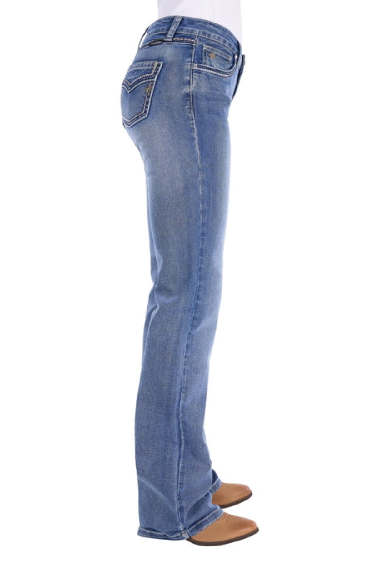 Pure Western Womens Jeans Pure Western Jeans Womens Julietta Relxed Rider