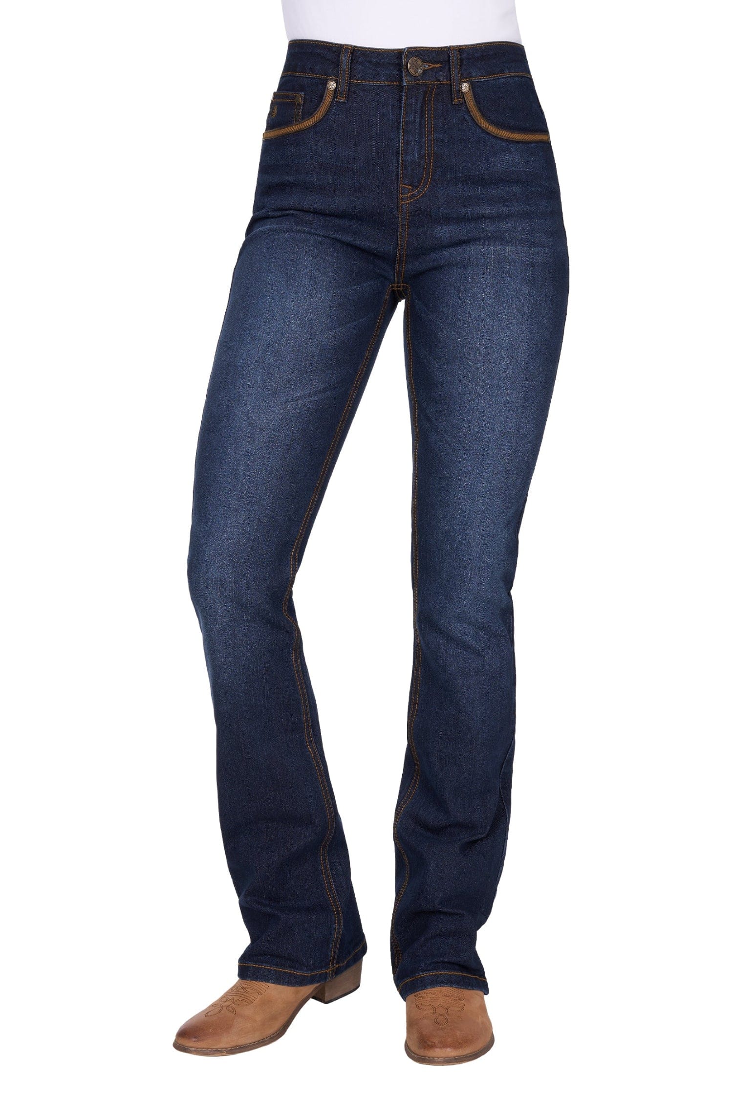 Pure Western Womens Jeans Pure Western Jeans Womens Nova High Rise Bootcut