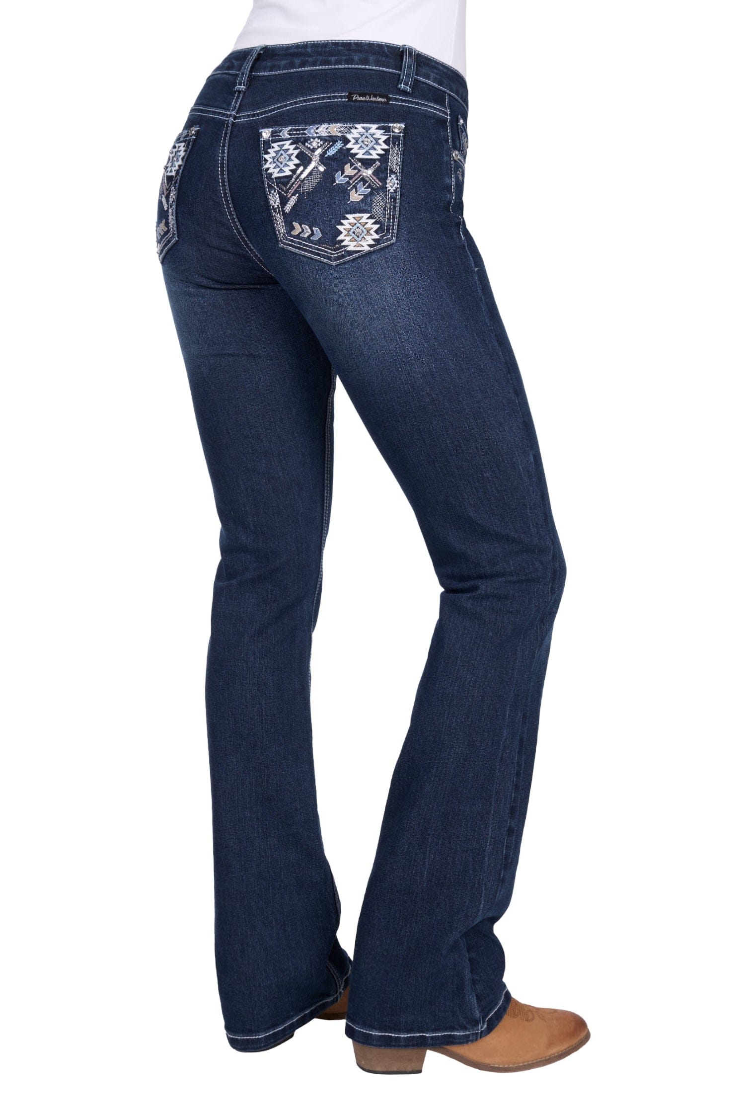 Pure Western Womens Jeans Pure Western Jeans Womens Raven Bootcut