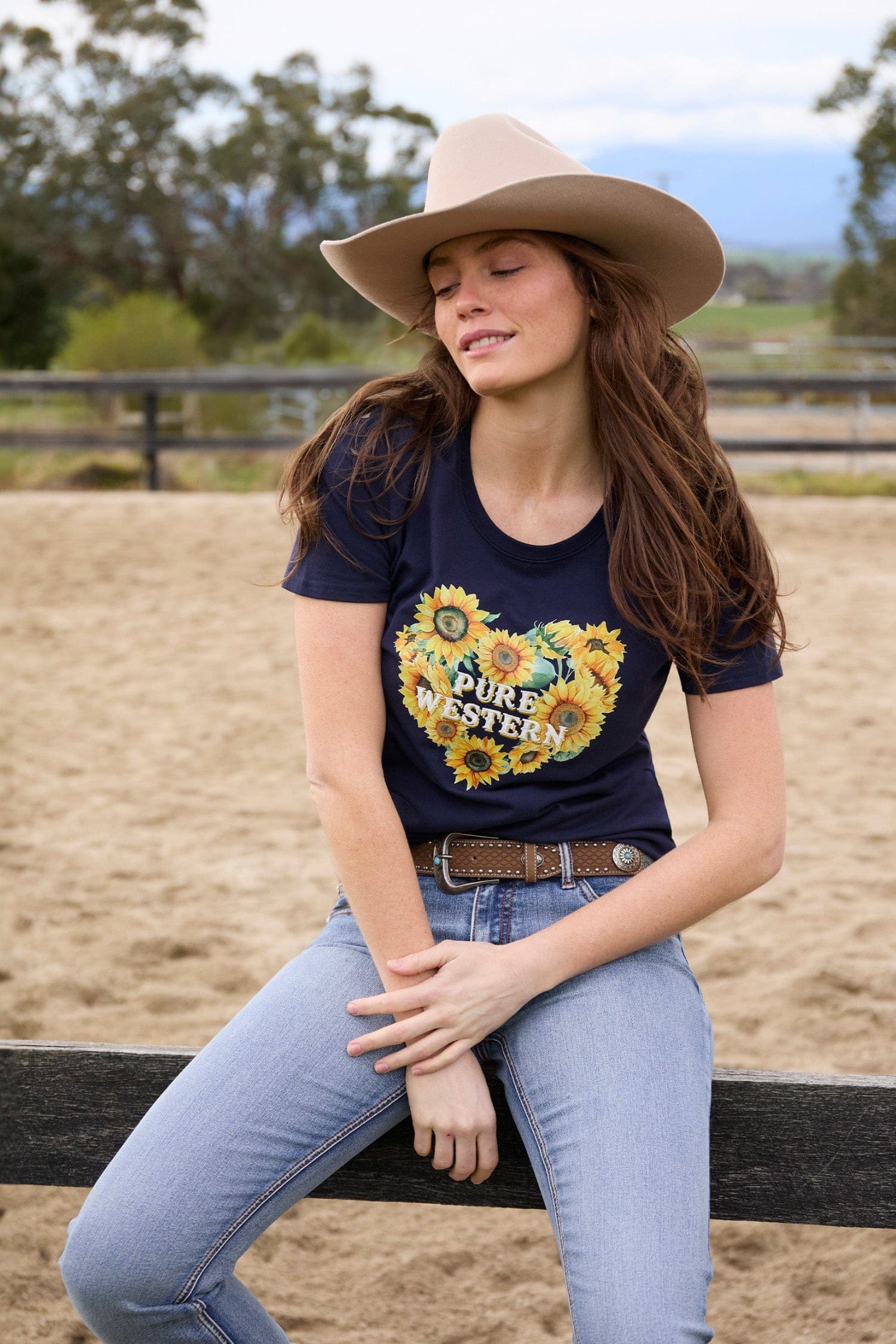 Pure Western Womens Shirts Pure Western Tee Womens Marissa