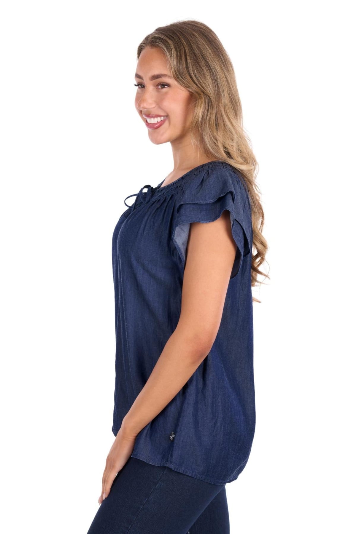 Pure Western Womens Shirts Pure Western Top Womens Connie Sleeveless