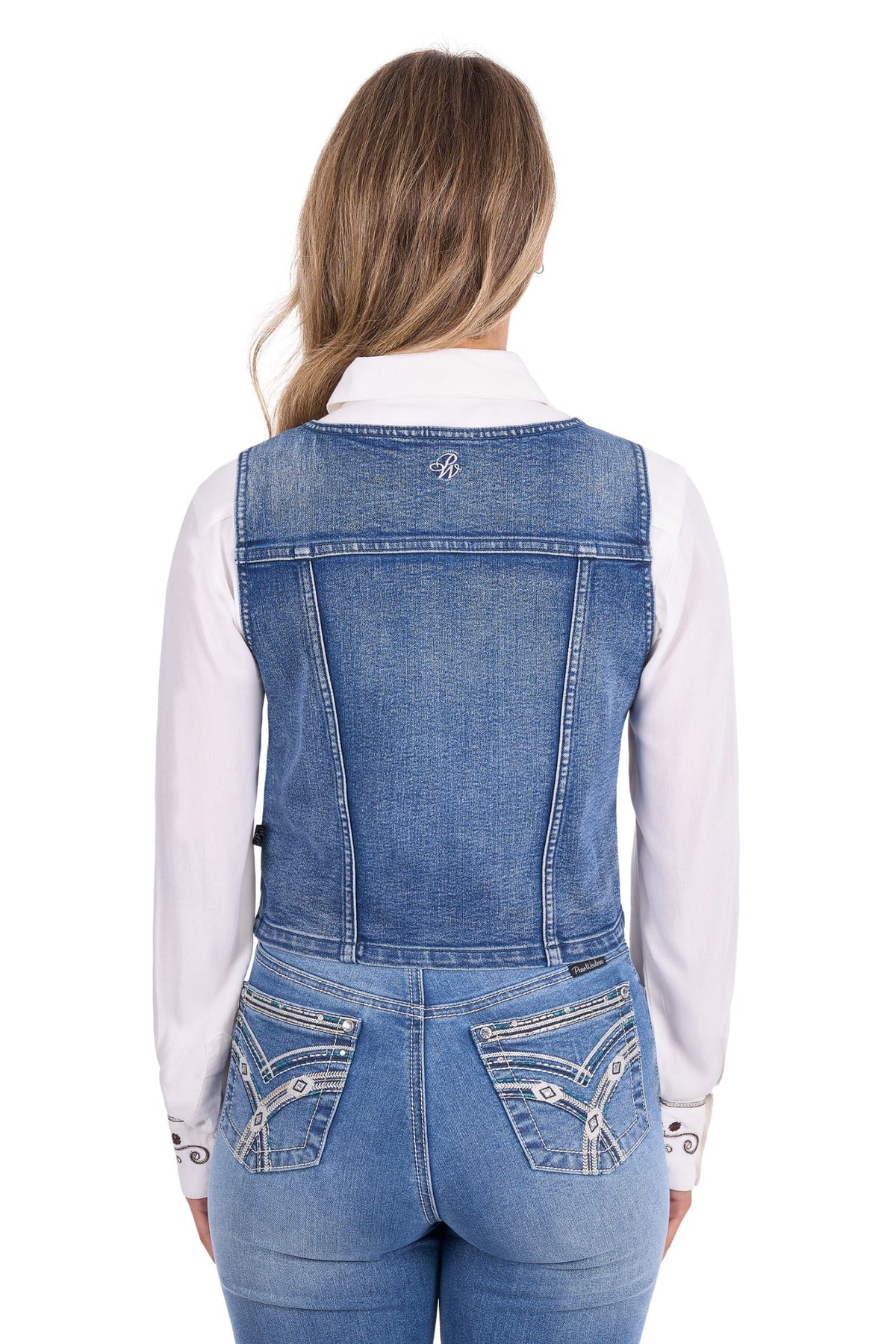 Pure Western Womens Shirts Pure Western Vest Womens Natasha