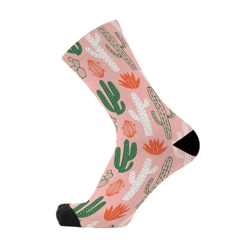 Red Fox Sox Socks Red Fox Sox Socks Blushing Cactus