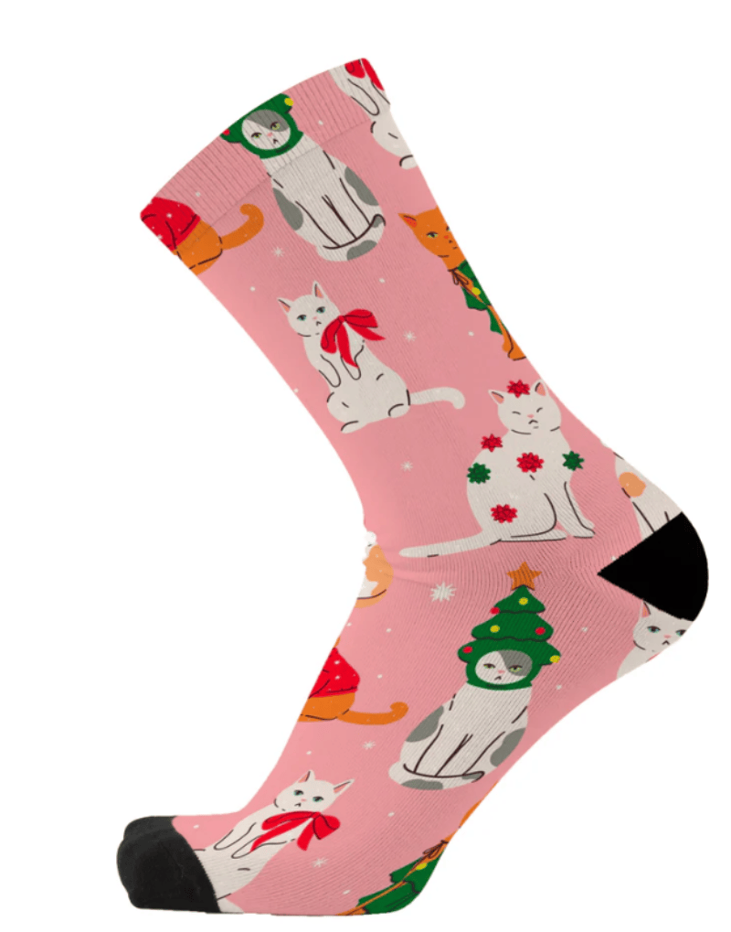Red Fox Sox Socks Red Fox Sox Socks Xmas Kitties
