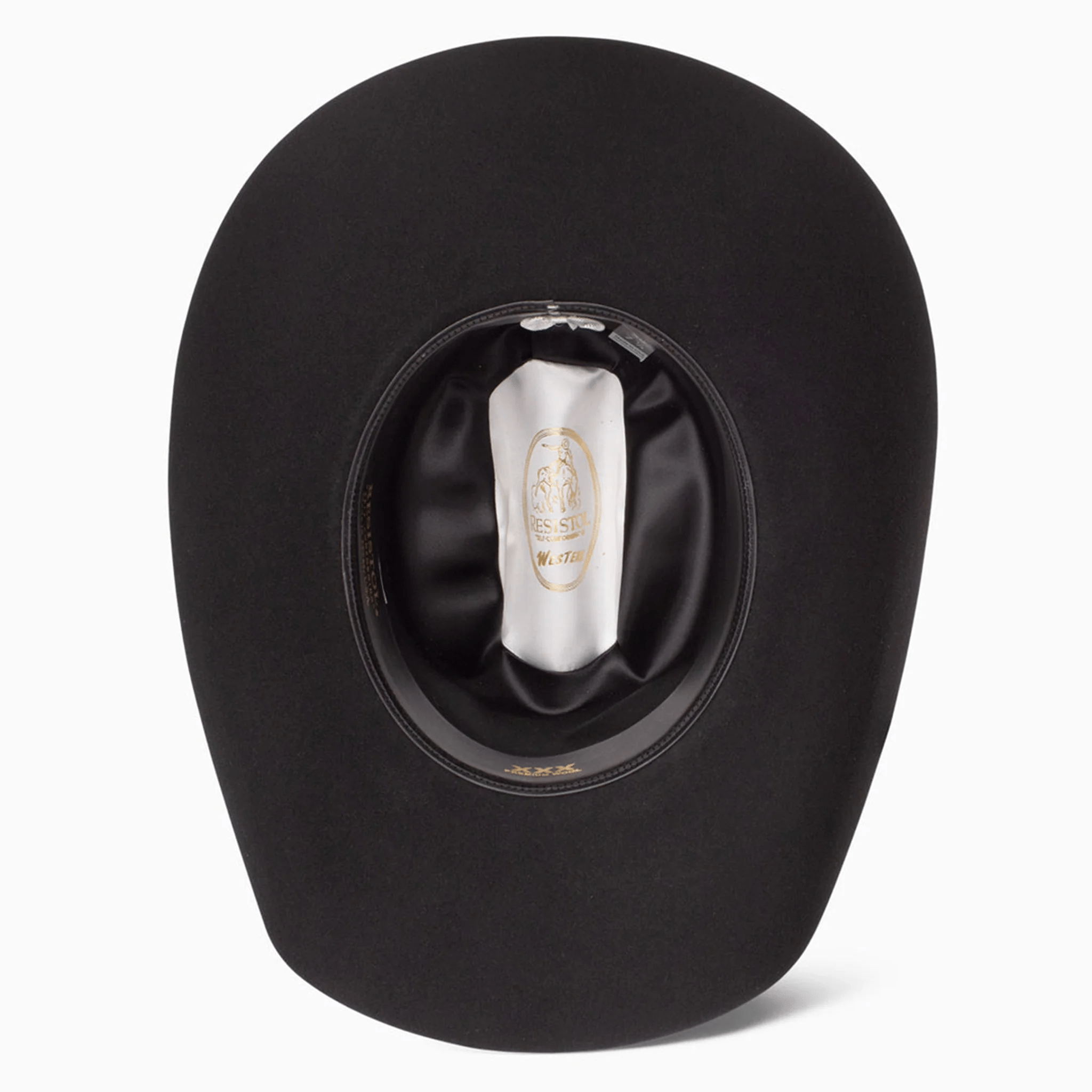 Resistol Hats Resistol Tucker 3X Wool Felt Hat Black (RWTCKR754007)