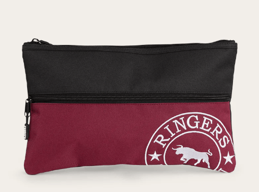 Ringers Western Back to School Burgundy/Black Ringers Western Pencil Case Spencer