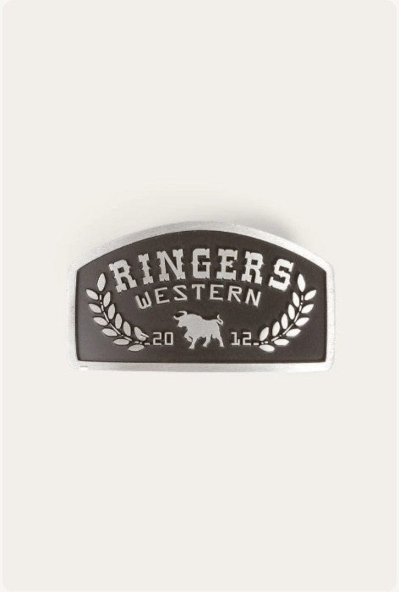 Ringers Western Belt Accessories Silver Ringers Western Belt Buckle Midlands