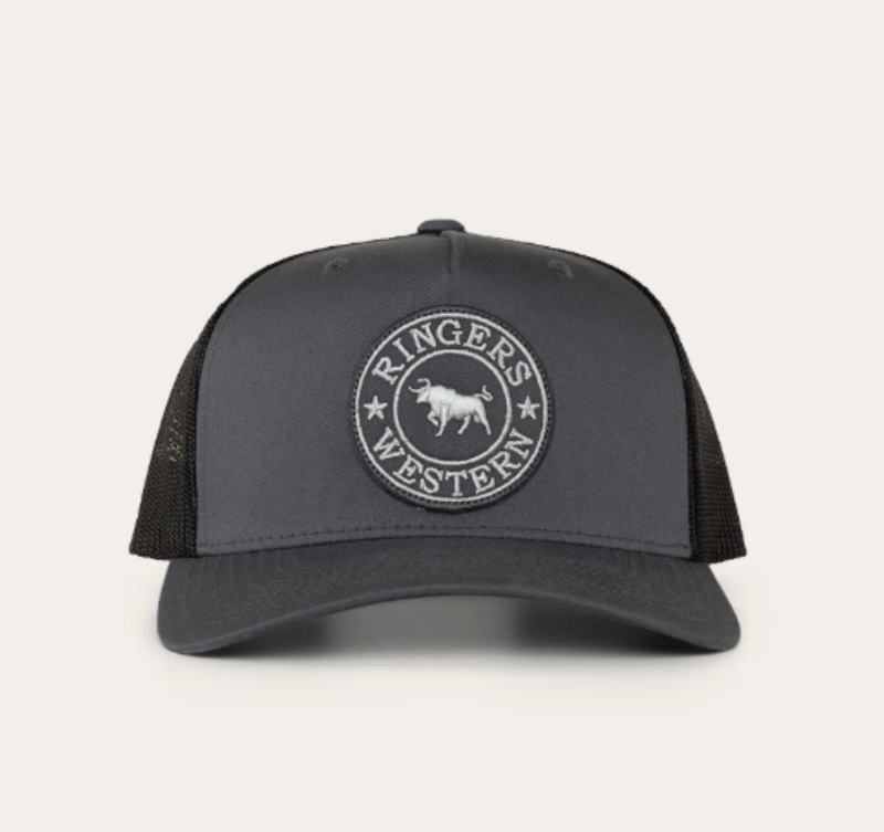 Ringers Western Caps Magnum/Ultimate Grey Ringers Western Cap Signature Bull