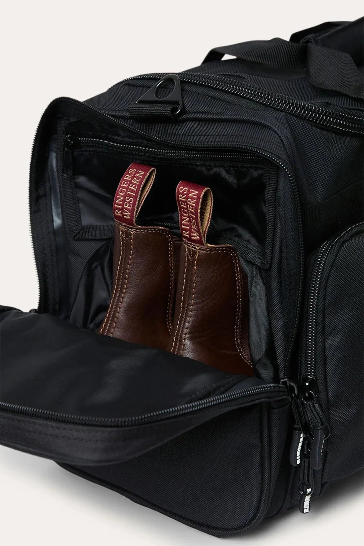 Ringers Western Gear Bags - Luggage Black Ringers Western Bag Rider Go