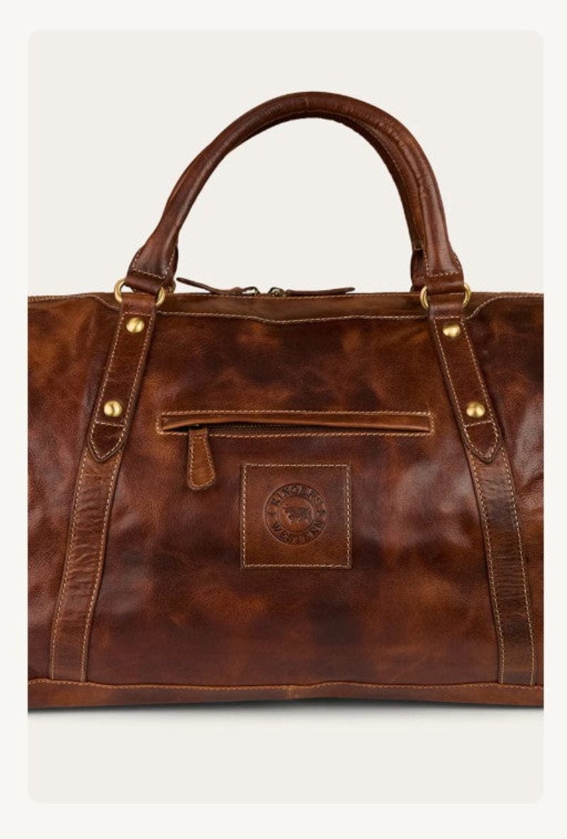 Ringers Western Gear Bags - Luggage Cognac Ringers Western Duffle Bag Toro Traveller