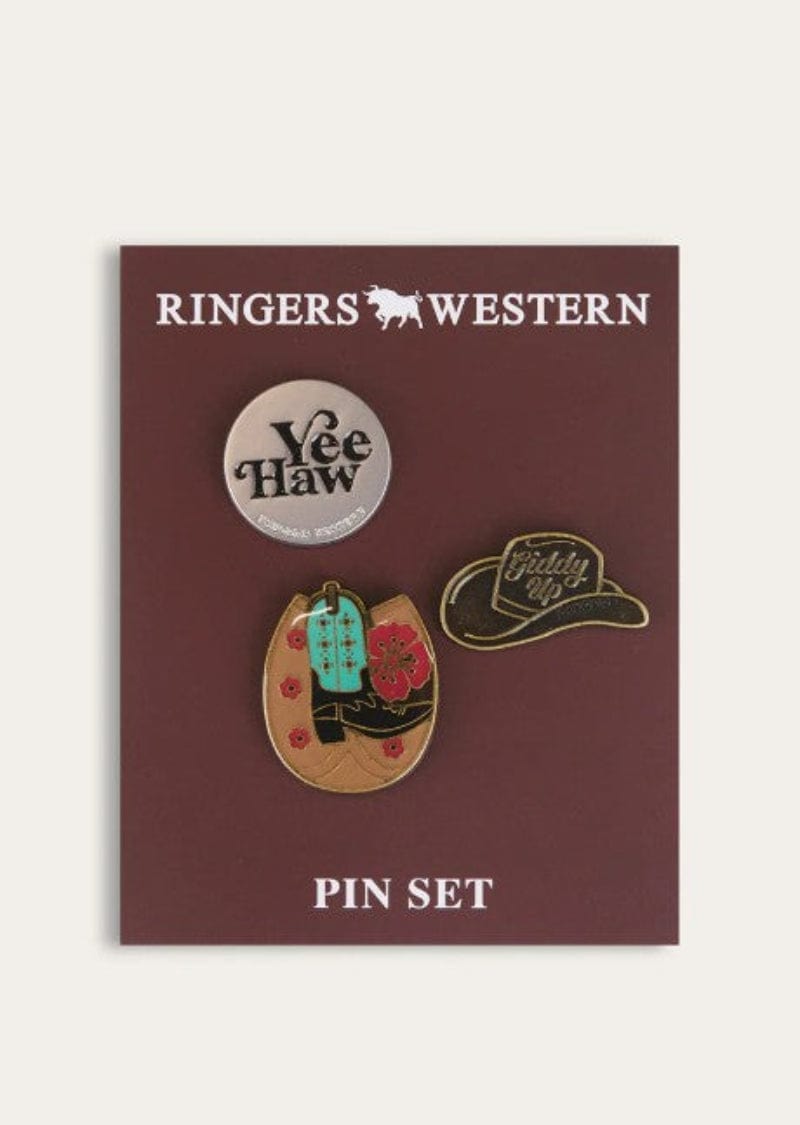 Ringers Western Gifts & Homewares Multi Ringers Western Pin Set Nandaka