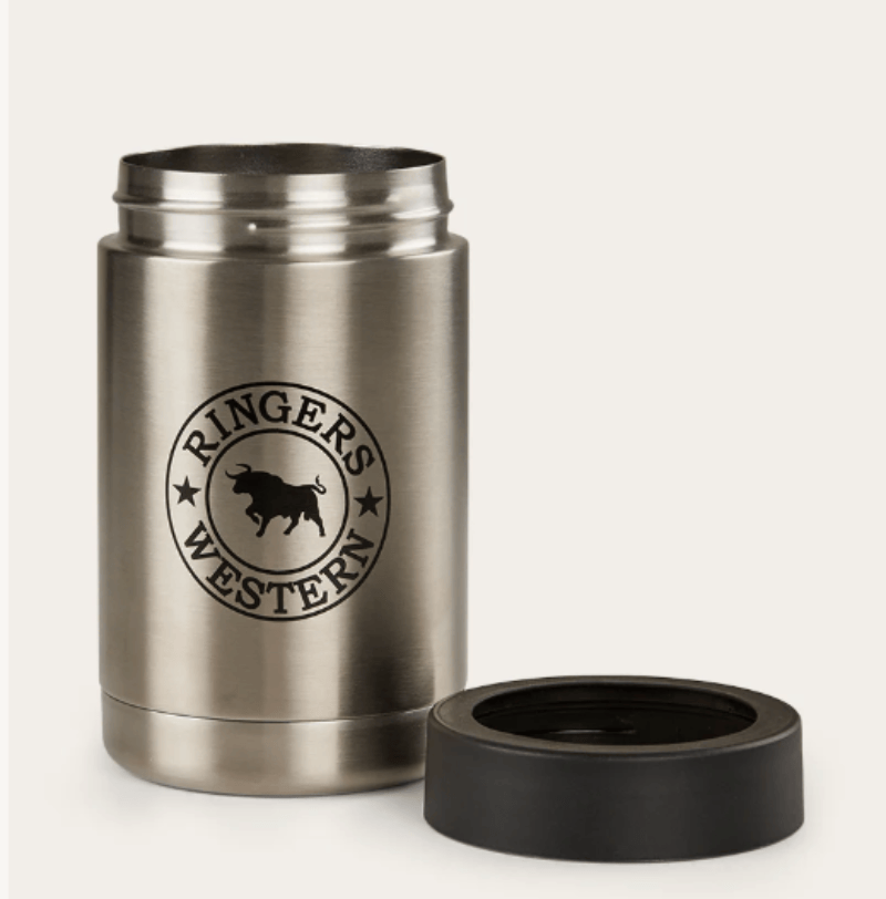 Ringers Western Gifts - Homewares Stainless Steel Ringers Western Escape Can Cooler (420224370)