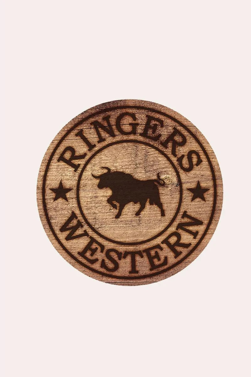 Ringers Western Gifts & Homewares Wood Ringers Western Sticker Logo