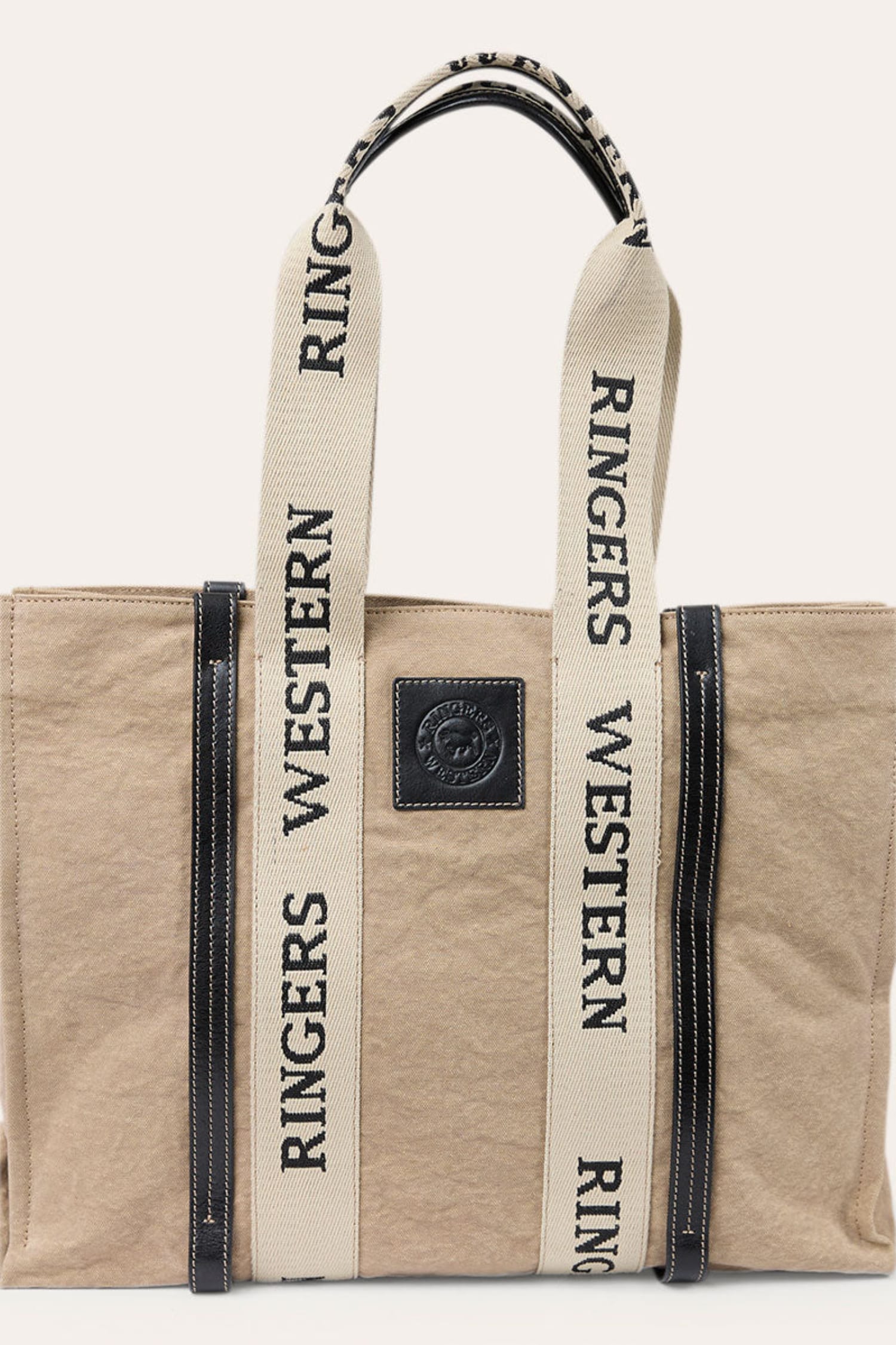 Ringers Western Handbags - Wallets Black Ringers Western Tote Bag Waxicanvas Shopper