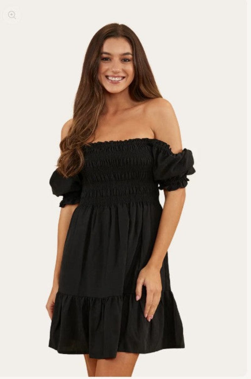 Ringers Western Womens Shorts, Skirts & Dresses 06 / Black Ringers Western Dress Womens Tahlia Mini