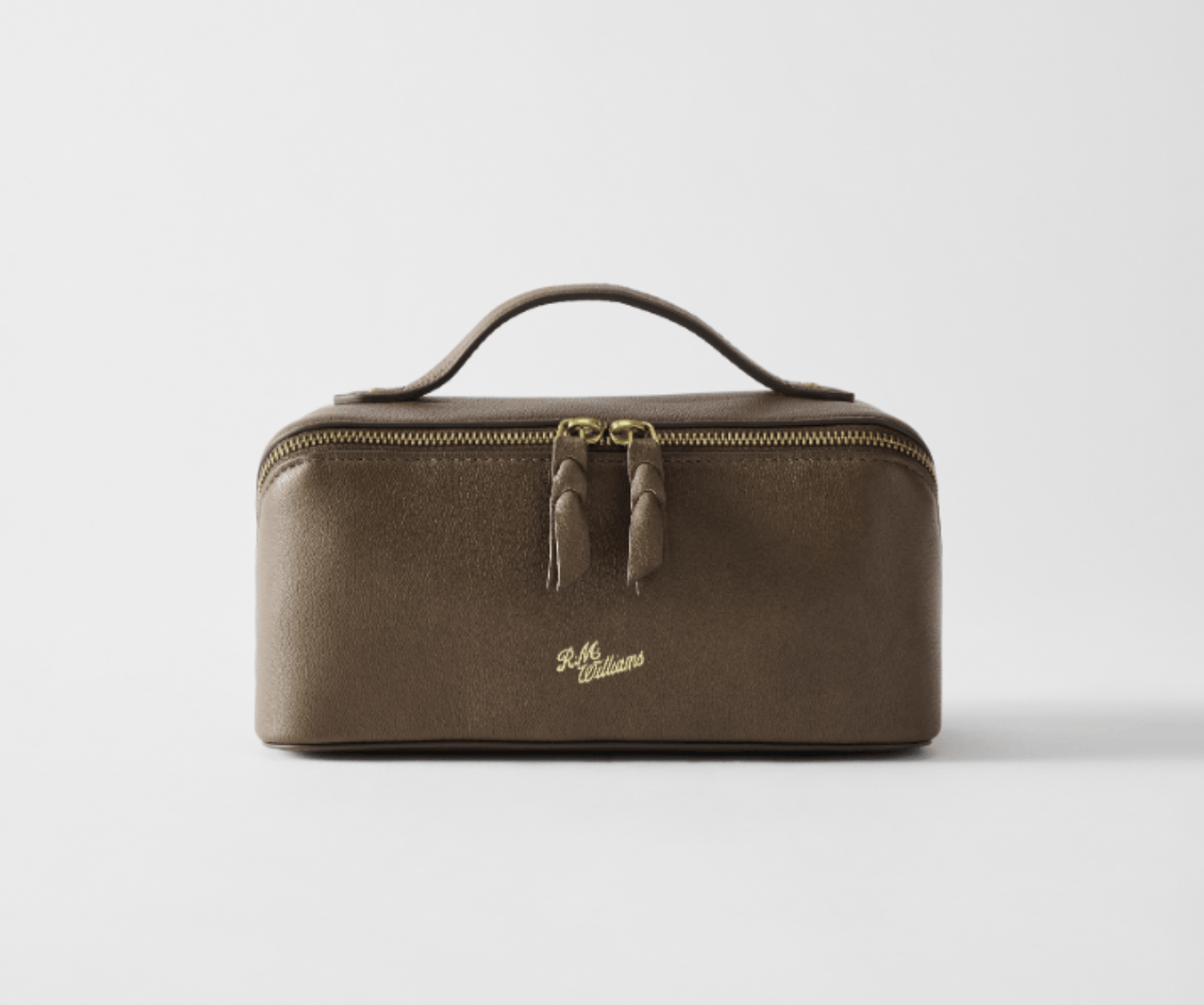 RM Williams Gifts - Homewares Khaki RM Williams Vanity Case Lorne