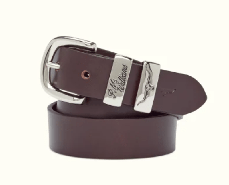 RM Williams Mens Belts 30in / Chestnut RM Williams Belt 3 Piece Belt