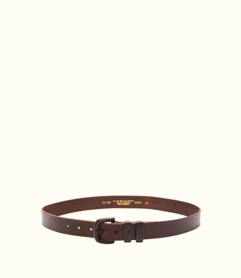 RM Williams Mens Belts RM Williams Belt Slim Drover