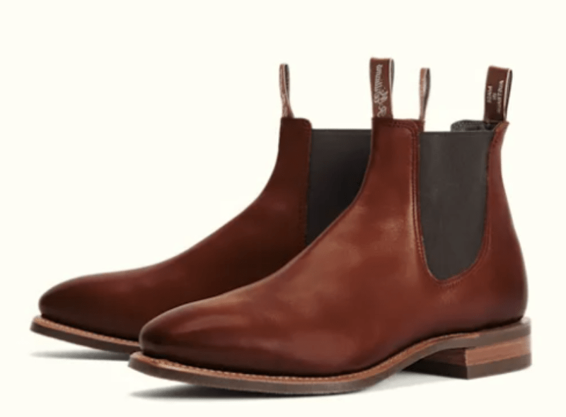 RM Williams Mens Boots & Shoes MEN 10.5H / Dark Tan RM Williams Boots Mens Comfort Craftsman Burnished