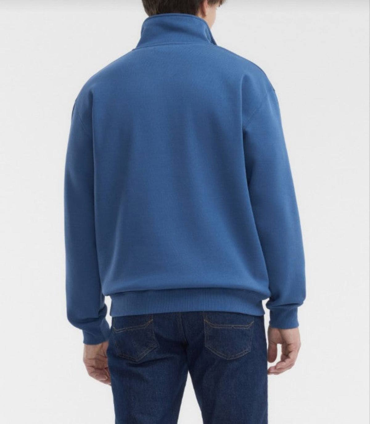 RM Williams Mens Jumpers- Jackets - Vests RM Williams Jumper Mens Mulyungarie 1/4 Zip