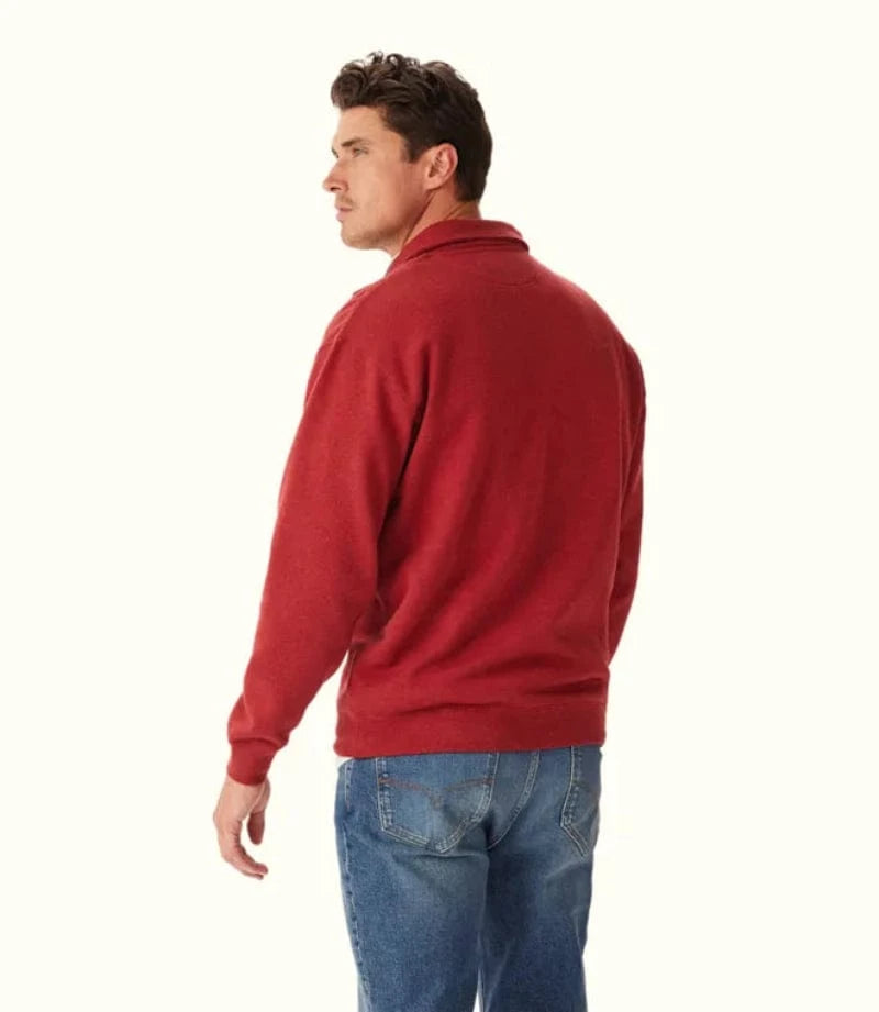 RM Williams Mens Jumpers, Jackets & Vests RM Williams Sweatshirt Mulyungarie 1/4 Zip