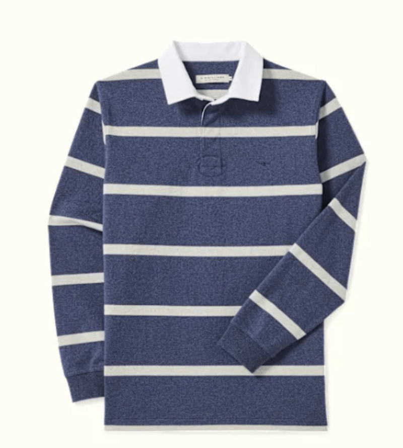RM Williams Mens Jumpers, Jackets & Vests S / Blue/Grey Marle RM Williams Rugby Mens Tweedale