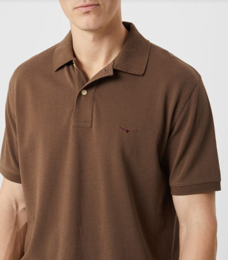RM Williams Mens Shirts RM Williams Polo Mens Rod