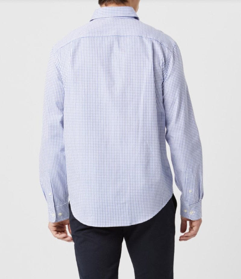 RM Williams Mens Shirts RM Williams Shirt Mens Brunswick Twill Check