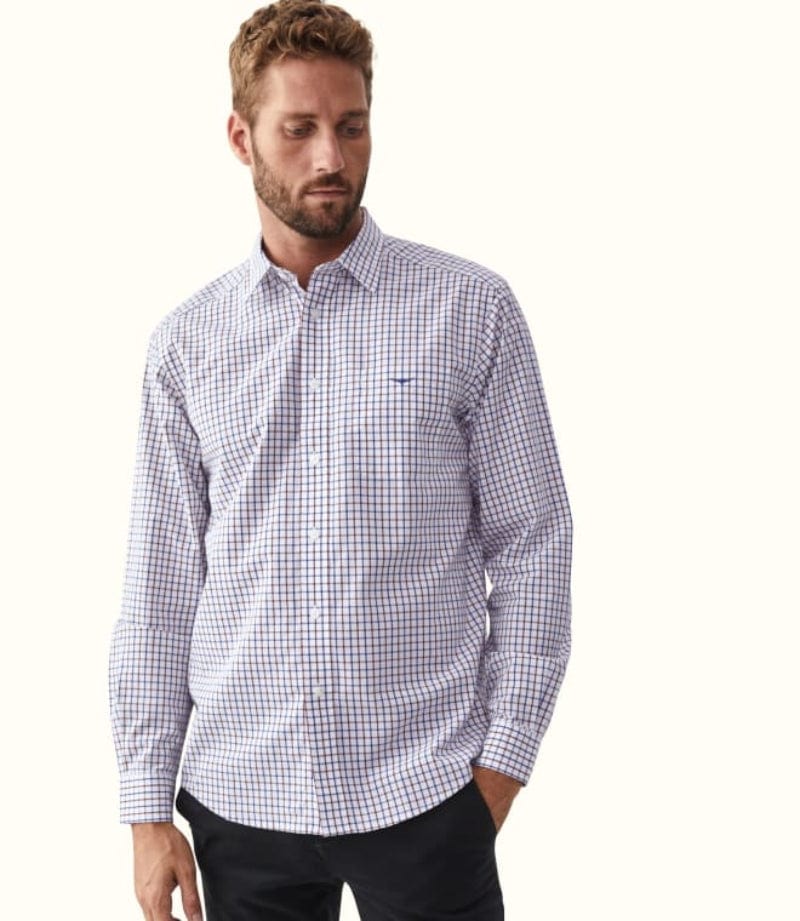 RM Williams Mens Shirts RM Williams Shirt Mens Collins (SH20161NG01)