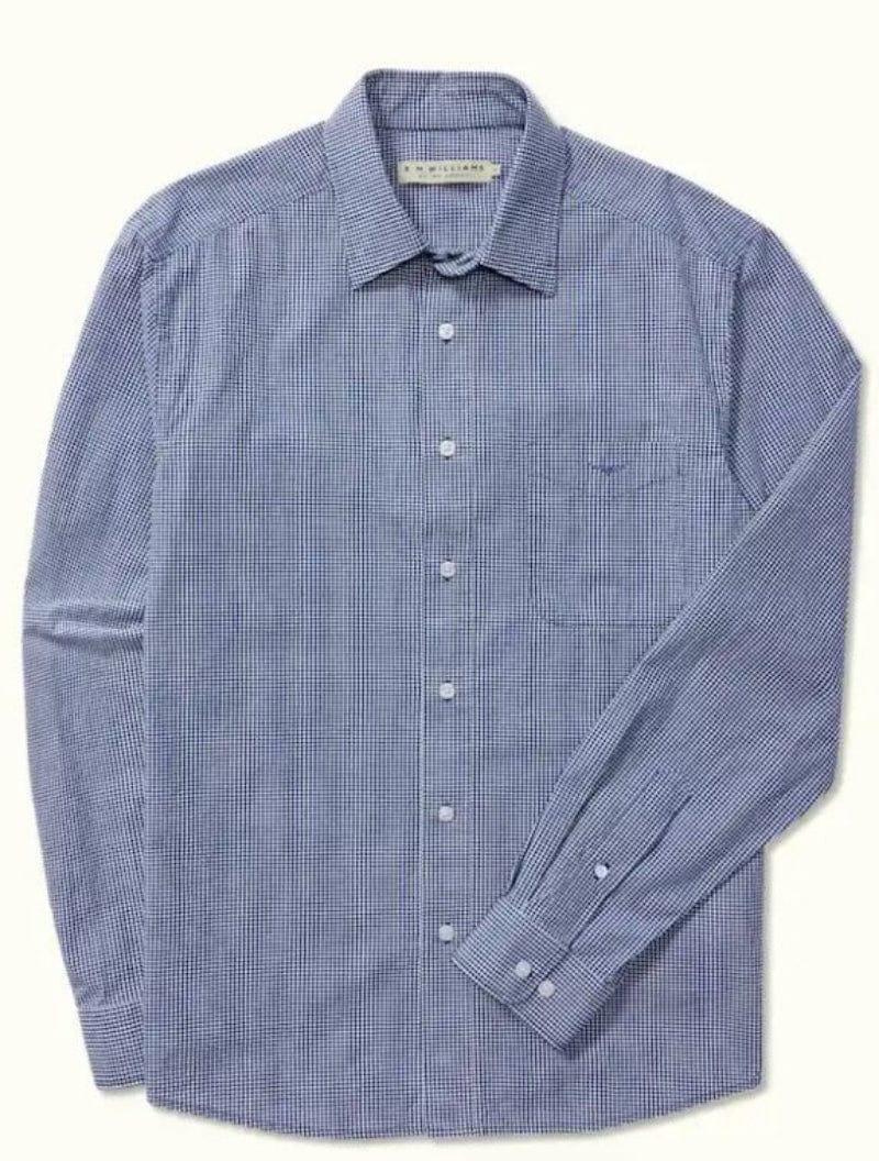 RM Williams Mens Shirts RM Williams Shirt Mens Collins (SH201PSWX02)