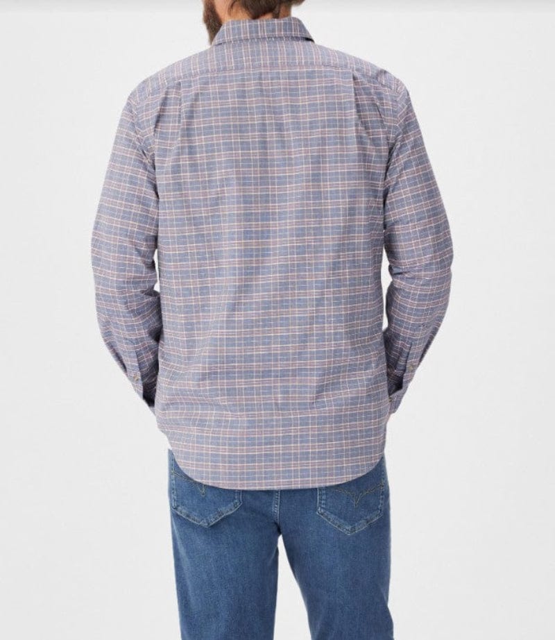 RM Williams Mens Shirts RM Williams Shirt Mens Toukley Regular Poplin