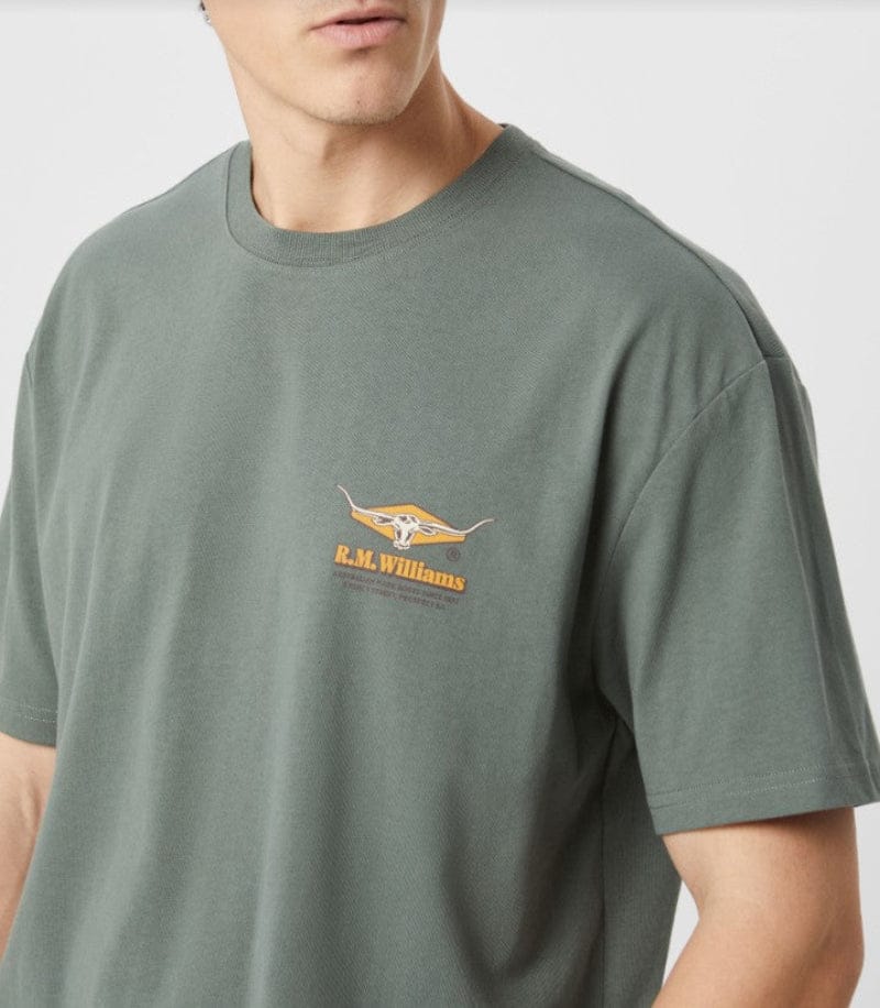 RM Williams Mens Shirts RM Williams Tee Mens Percy