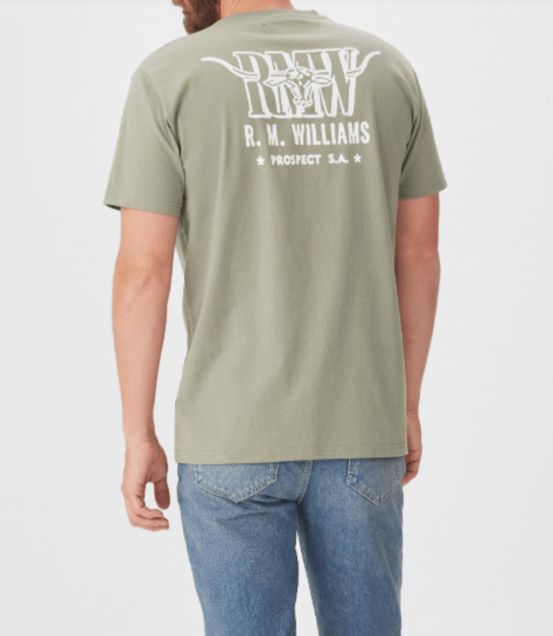 RM Williams Mens Shirts RM Williams Tee Mens Prospect