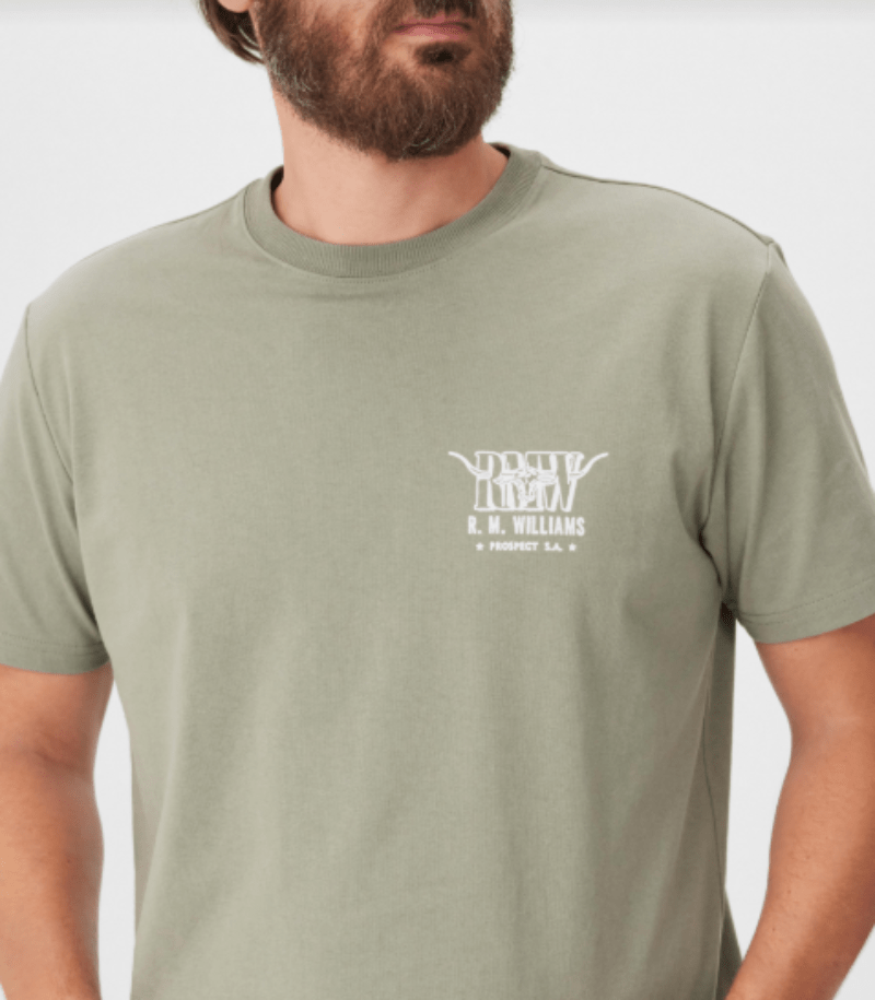 RM Williams Mens Shirts RM Williams Tee Mens Prospect